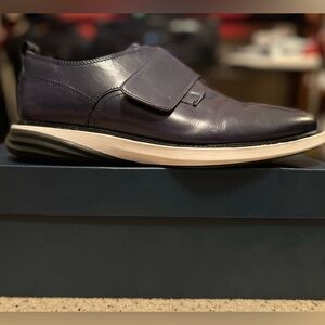 Cole Haan Dark Blue Leather Loafers